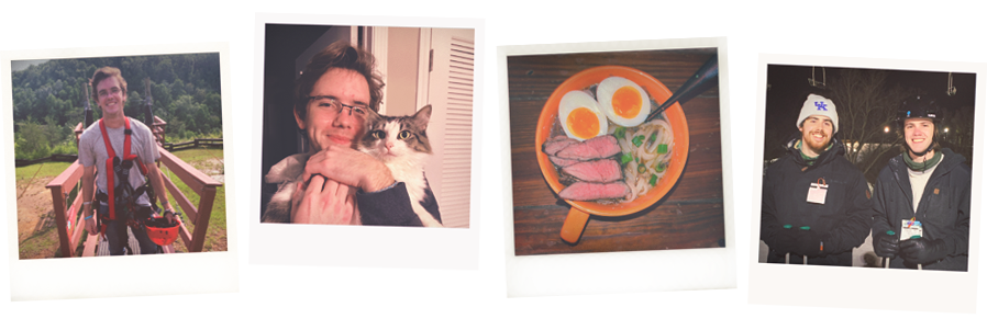 polaroid photos of ben thomas